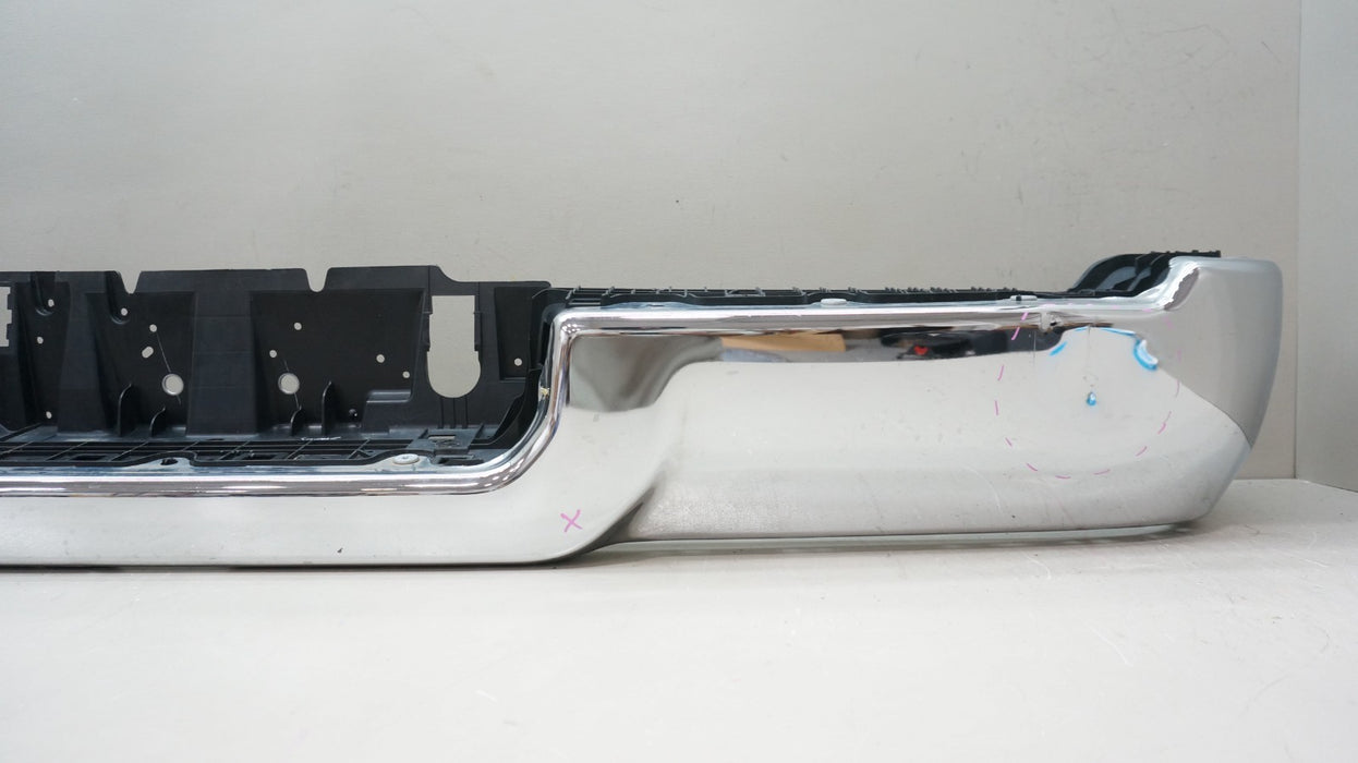 2019-2024 DODGE RAM 2500 3500 REAR CHROME METAL BUMEPR COVER 68576316AA OEM