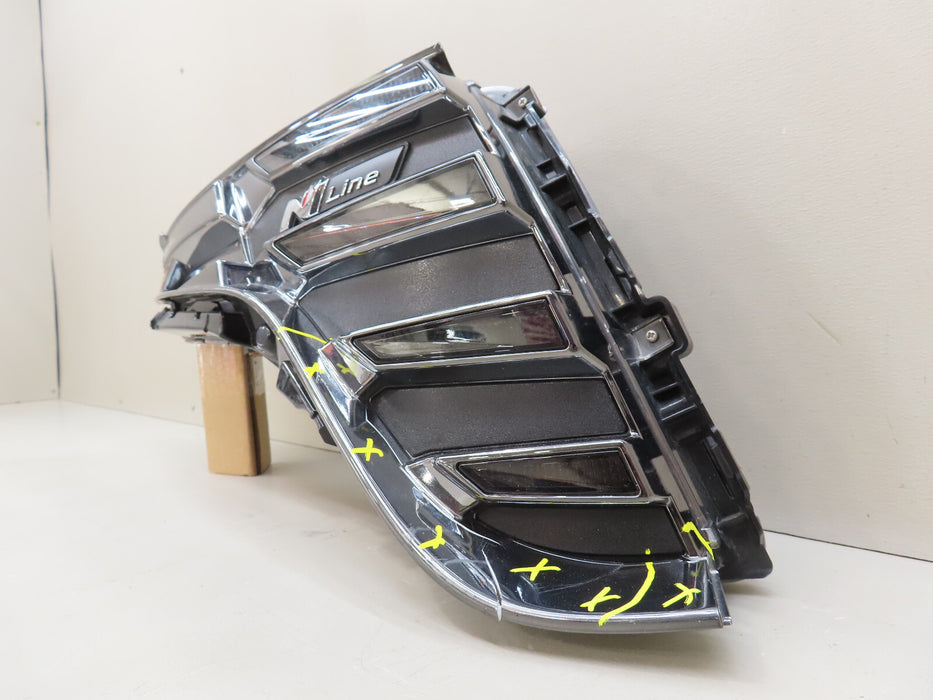 2022 2023 HYUNDAI TUCSON FRONT RIGHT PASSENGER SIDE LED HEADLIGHT DRL OEM