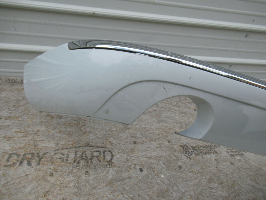 2015-2018 AUDI A8 QUATTRO REAR BUMPER LOWER VALANCE SPOILER WHITE 4H0807521 OEM