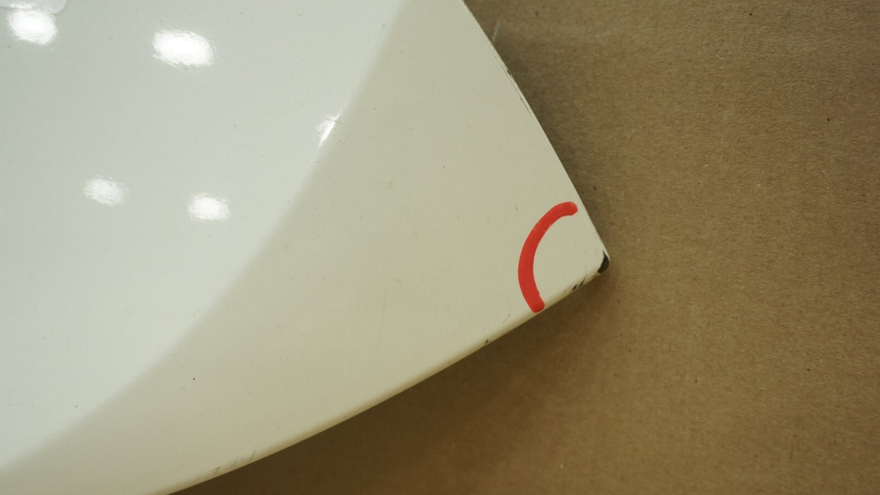 2009-2013 CHEVROLET CHEVY TRAVERSE REAR TOP SPOILER WING WHITE OEM 20978952