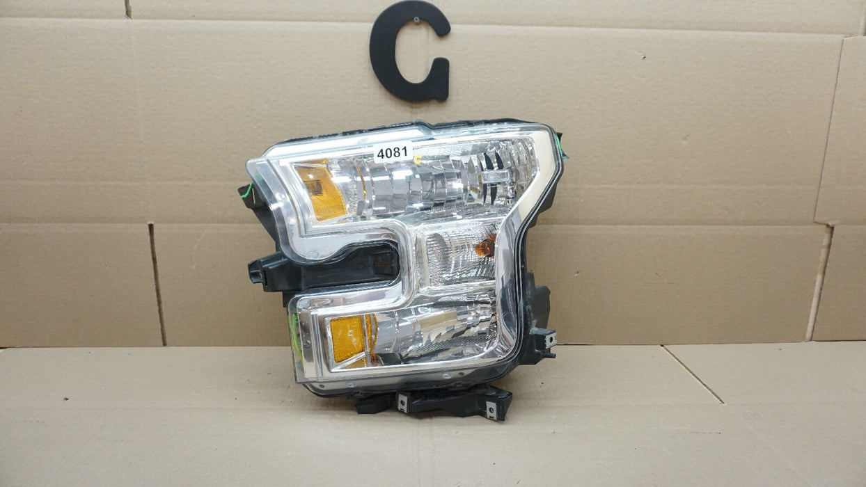 2015-2017 FORD F-150 FRONT LH LEFT DRIVER SIDE HEADLIGHT OEM