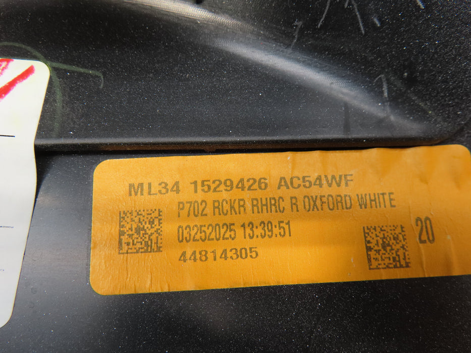 2021-2023 FORD F150 F-150 REAR RIGHT PASSENGER SIDE BODY CORNER MOLDING OEM
