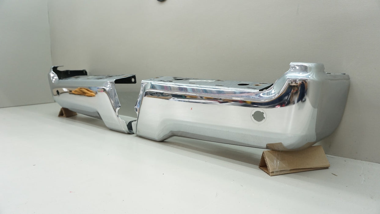 2017-2022 FORD F-250 F-350 REAR BUMPER COVER END CAPS SET HC3B-1706D OEM