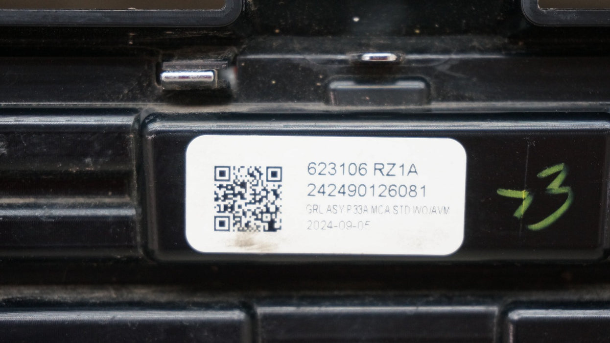 2024-2025 NISSAN ROGUE FRONT RADIATOR GRILLE GRILL 623106RZ1A OEM