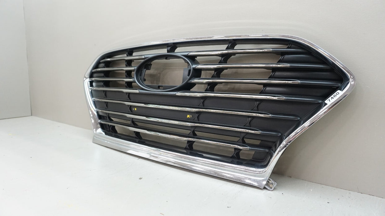 2018-2019 HYUNDAI SONATA FRONT UPPER RADIATOR GRILLE GRILL OEM 86351-C2AA0