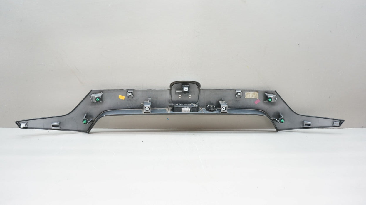 2018-2022 HONDA ACCORD TRUNK LICENSE PLATE MOLDING WITH CAMERA OEM 74890-TVAA-A0