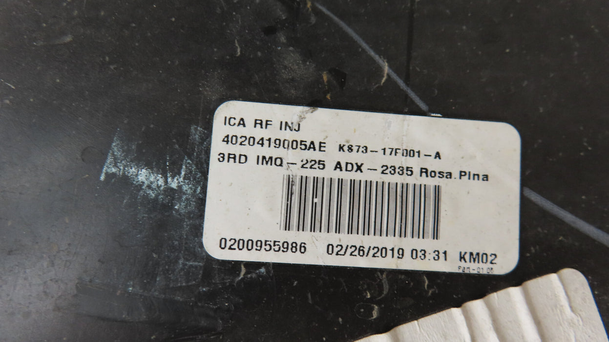 2019-2020 FORD FUSION REAR BUMPER COVER OEM