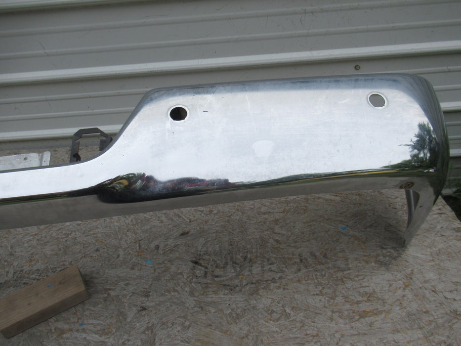 2009-2018 DODGE RAM 2500 3500 REAR BUMPER  PANEL CHROME W/SENSOR HOLES OEM