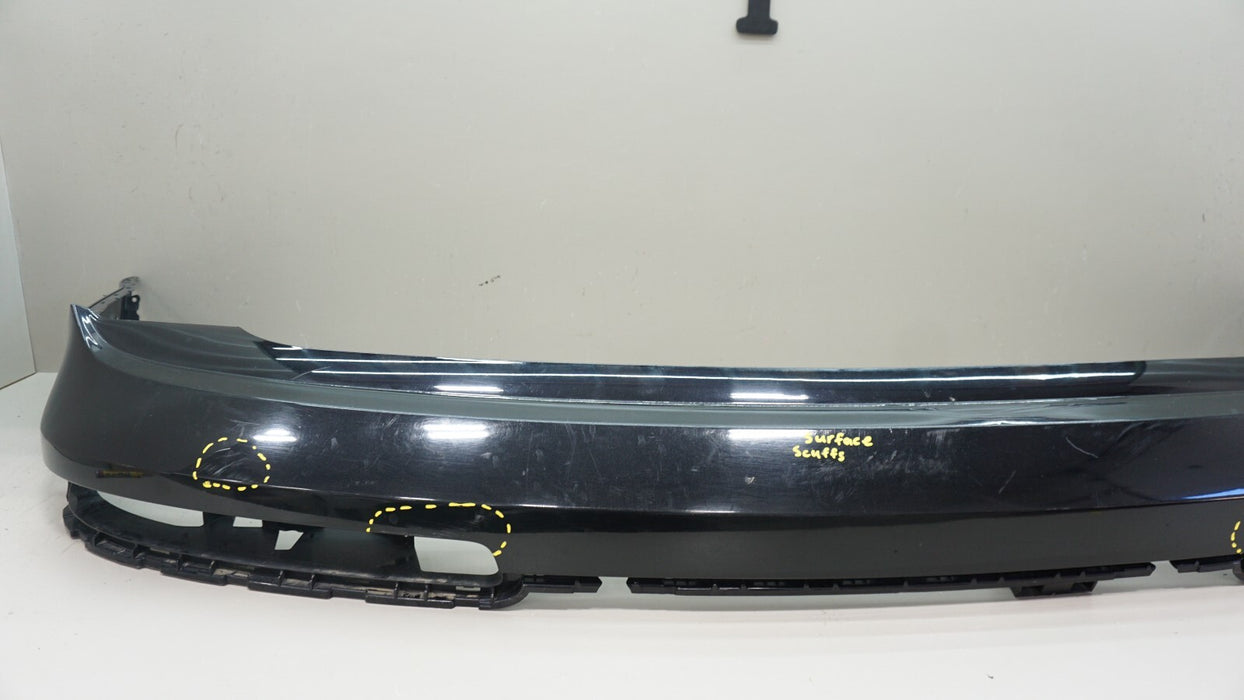 2010-2015 AUDI Q7 REAR UPPER BUMPER COVER PANEL PLASTIC OEM 4L0807511G