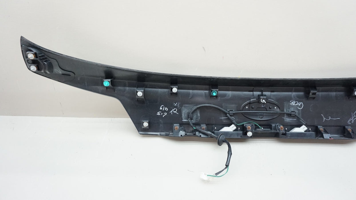 2012-2014 SUBARU LEGACY REAR TRUNK LIFT GATE TRIM MOLDING OEM C10010040
