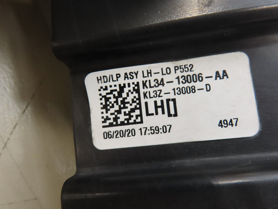 2018-2020 FORD F150 F-150 FRONT LEFT DRIVER HEADLIGHT HALOGEN OEM KL34-13006-AA