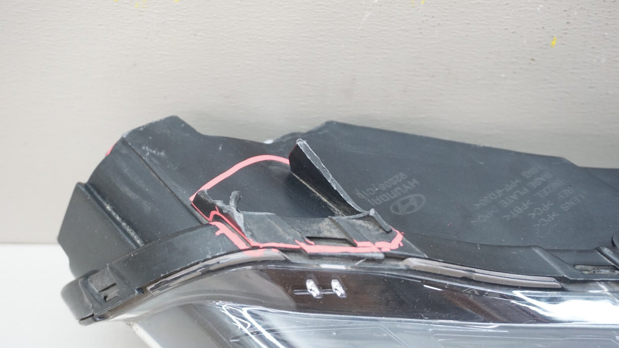 2015-2017 HYUNDAI SONATA FRONT RH RIGHT DAYTIME RUNNING LIGHT DRL OEM