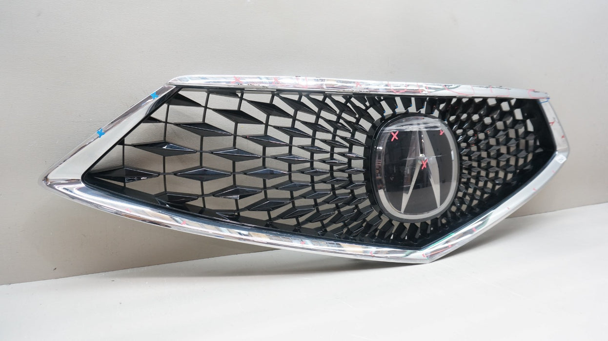 2022-2024 ACURA MDX FRONT UPPER RADIATOR GRILLE OEM 71120TYAA000