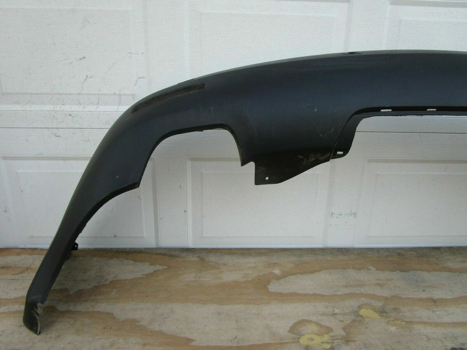 2007-2012 GMC ACADIA REAR BUMPER COVER PANEL PLASTIC W/ SENSOR HOLES OEM