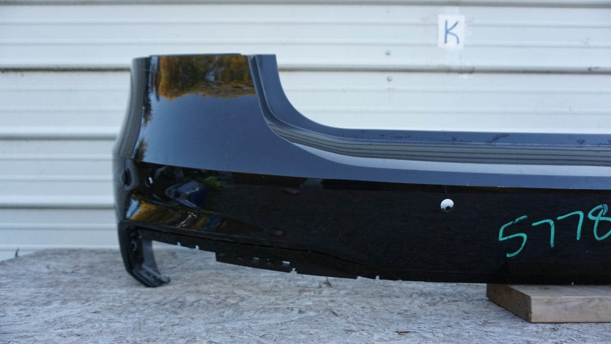 2019-2020 AUDI A7 SPORTBACK S-LINE REAR BUMPER COVER PANEL PLASTIC OEM 19 20