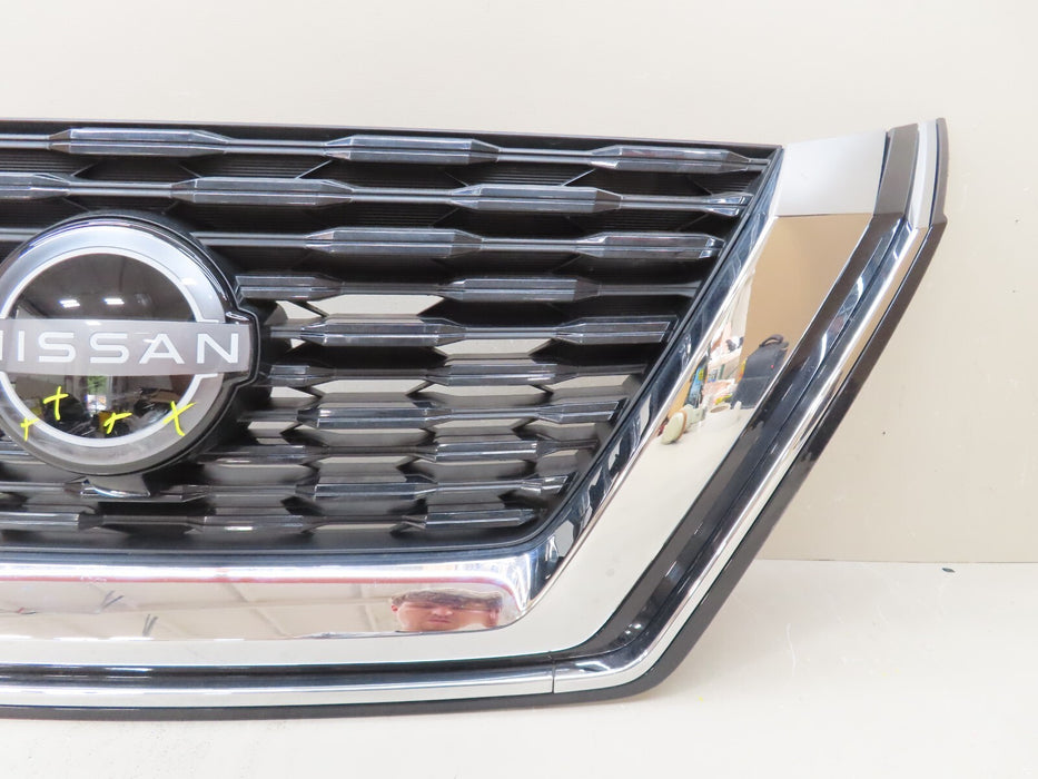 2021-2022 NISSAN ROGUE FRONT BUMPER GRILLE GRILL W/ EMBLEM BADGE OEM 62310-6RR0A