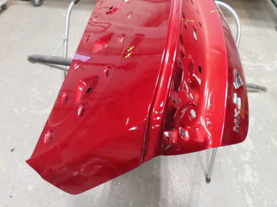 2013 2014 2015 2016 LINCOLN MKZ REAR TRUNK LID SHELL RED OEM