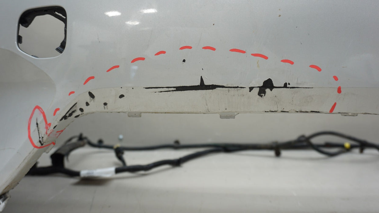 2020-2021 VOLVO XC40 FRONT BUMPER COVER PANEL W/ WIRING HARNESS OEM 31449362