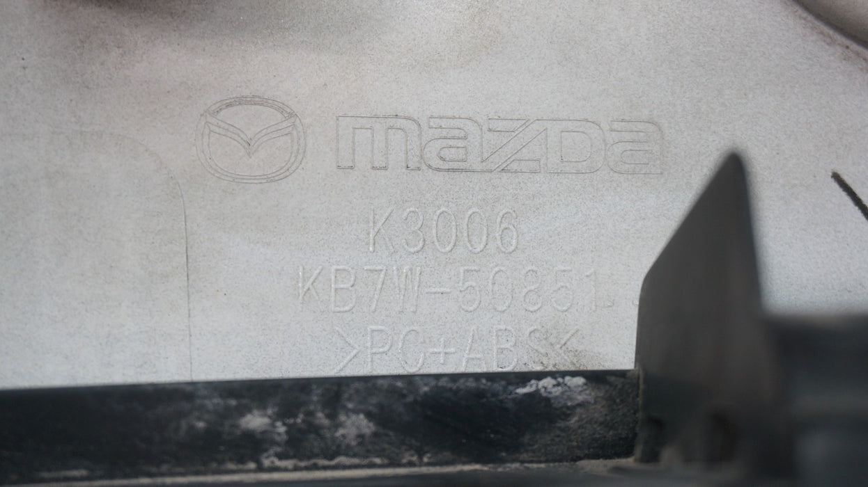 2017-2021 MAZDA CX-5 REAR LIFTGATE LOWER MOLDING TRIM OEM KB7W-50851