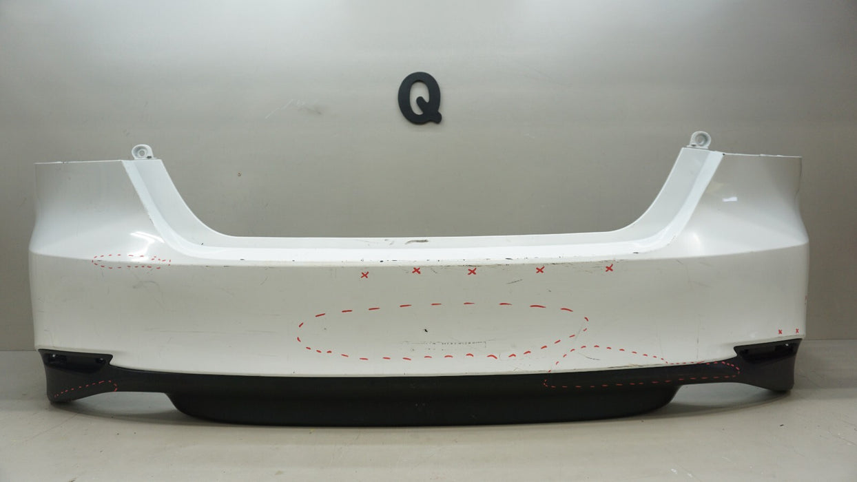 2018-2019 TOYOTA CAMRY REAR BUMPER COVER W/O SENSOR HOLES OEM 52169-06150