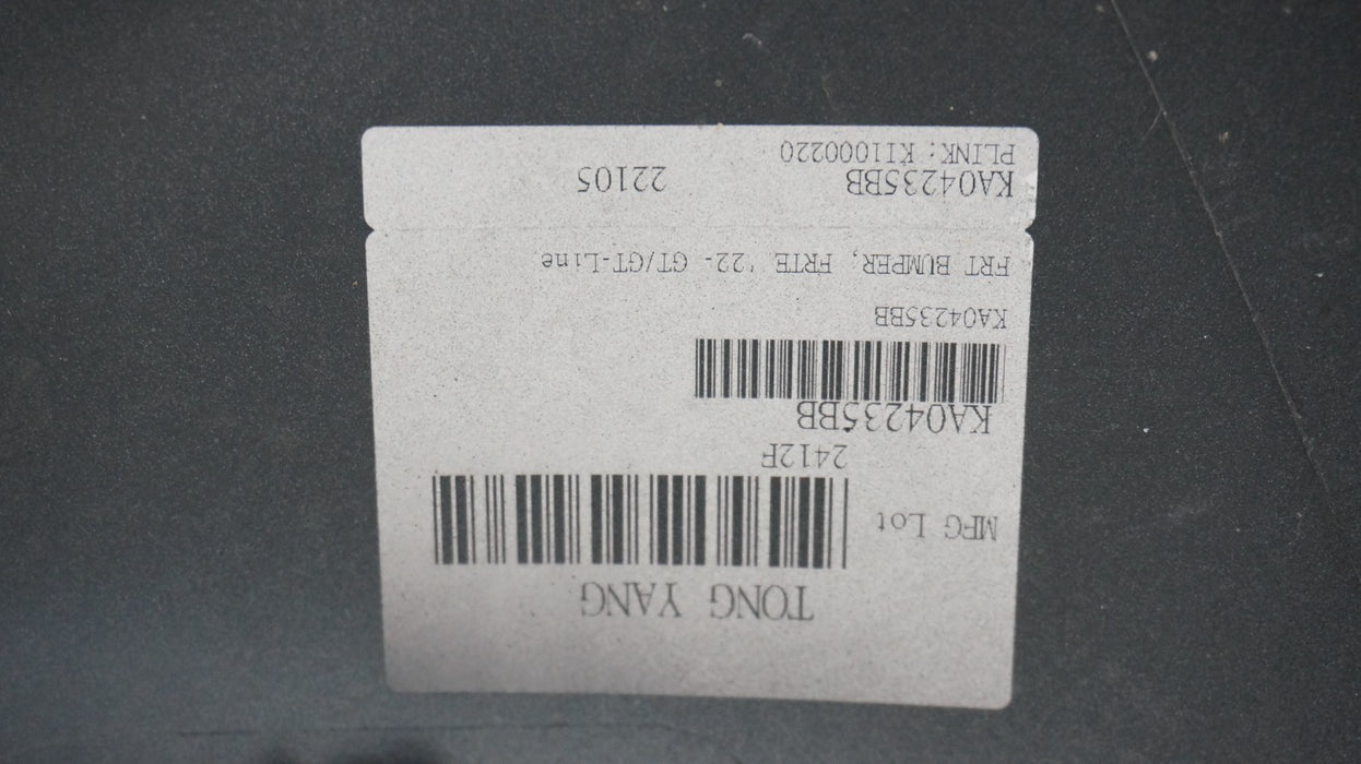 2022-2024 KIA FORTE GT FRONT BUMPER COVER PANEL AFTERMARKET