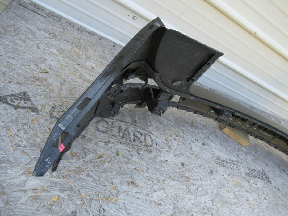 2008-2010 AUDI Q5 REAR BUMPER COVER PANEL PLASTIC BLACK W/O SENSOR 8R0807385 OEM