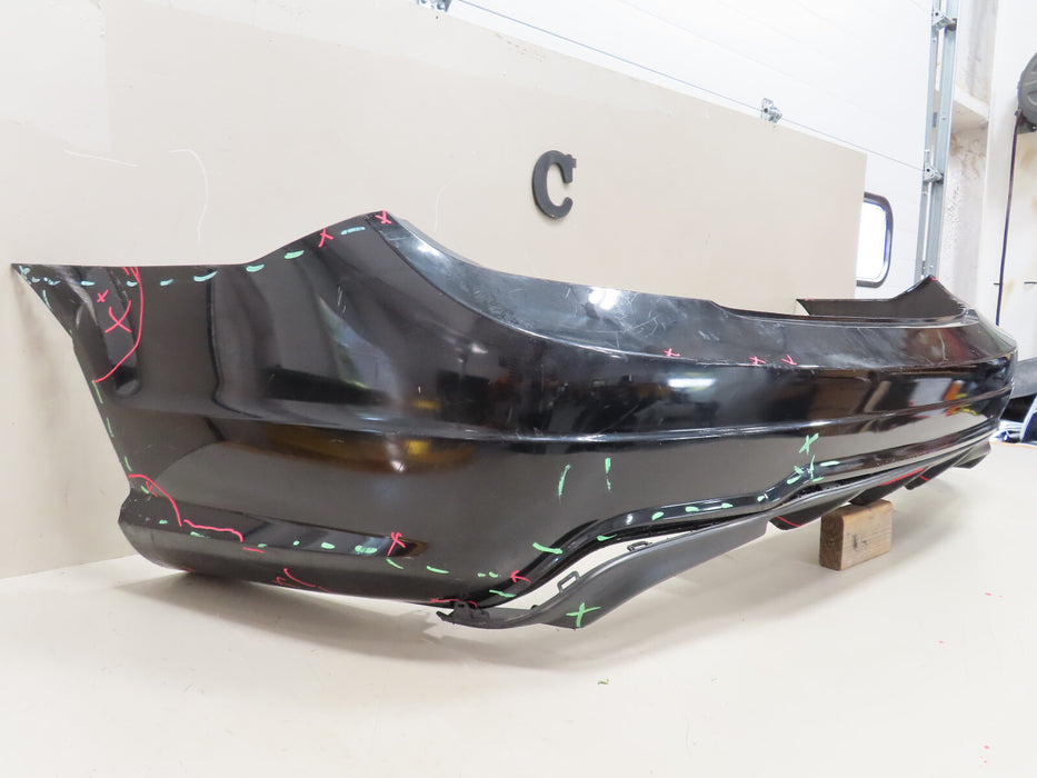 2012 2013 2014 MERCEDES-BENZ W204 C300 C250 REAR BUMPER COVER OEM A2048809047