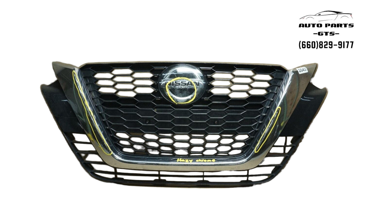 2019-2022 NISSAN ALTIMA FRONT RADIATOR GRILL GRILLE MOLDING W/ EMBLEM OEM