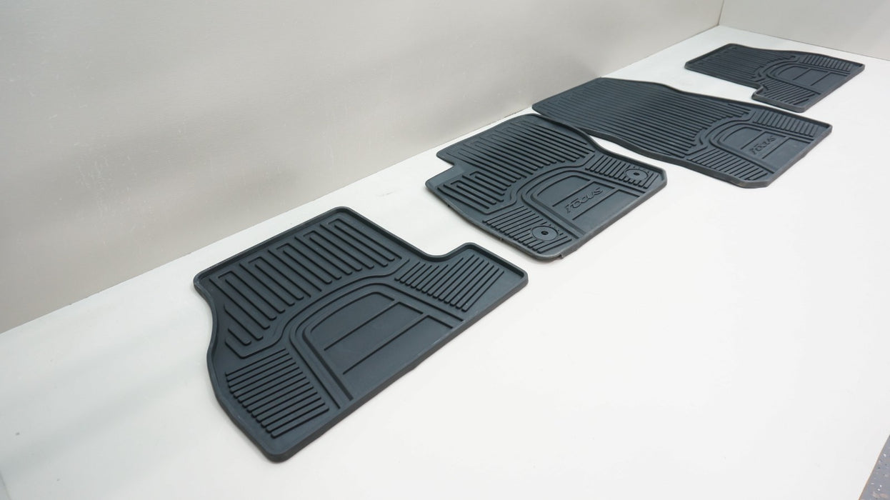 2012-2018 FORD FOCUS FRONT AND REAR FLOOR MATS SET FACTORY OEM CM5J-5413087