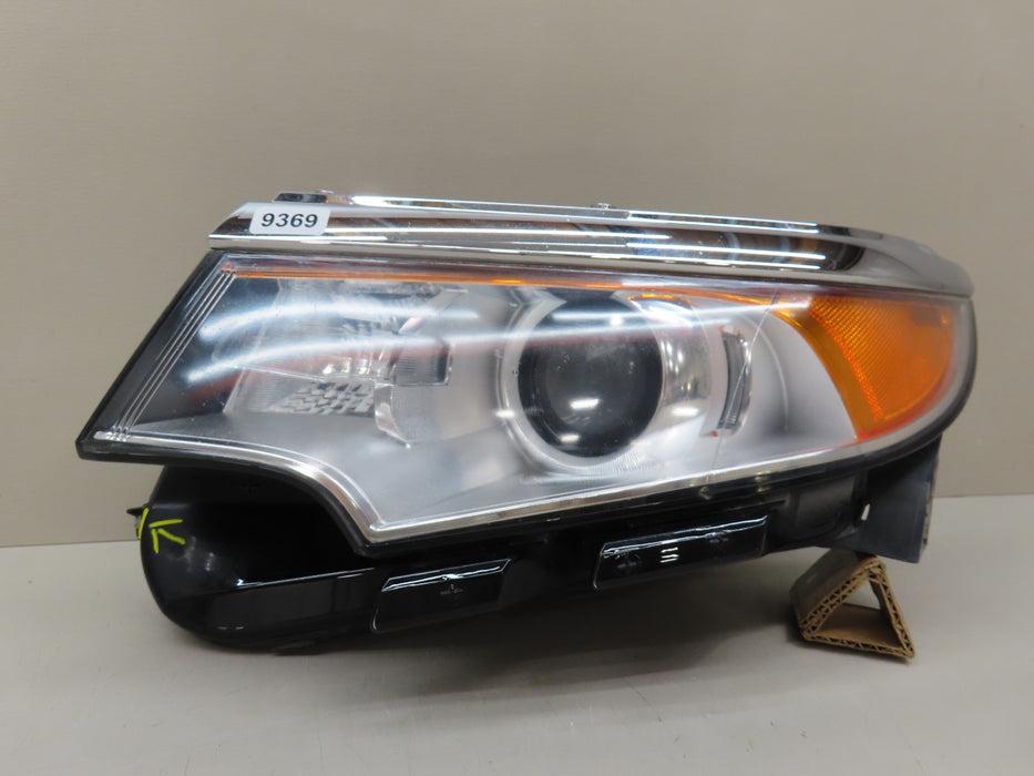 2011-2014 FORD EDGE FRONT LEFT DRIVER SIDE HEADLIGHT OEM 9369