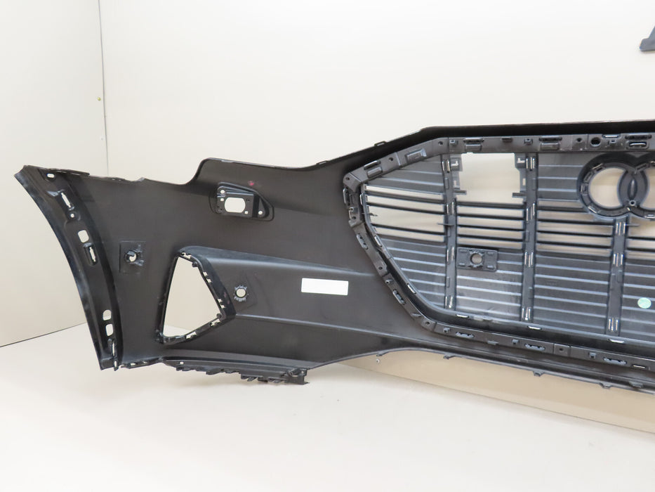 2019-2021 AUDI E-TRON FRONT BUMPER COVER W/GRILLE OEM 4KE807437