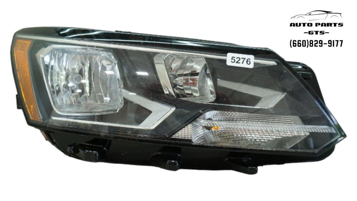2016-2019 VOLKSWAGEN PASSAT FRONT RIGHT PASSENGERS SIDE HALOGEN HEADLIGHT OEM