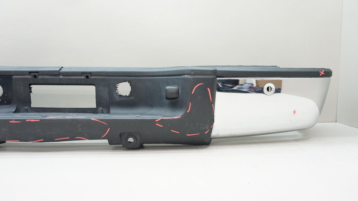 2007-2013 CHEVROLET SILVERADO GMC SIERRA 1500 REAR METAL BUMPER ASSEMBLY OEM