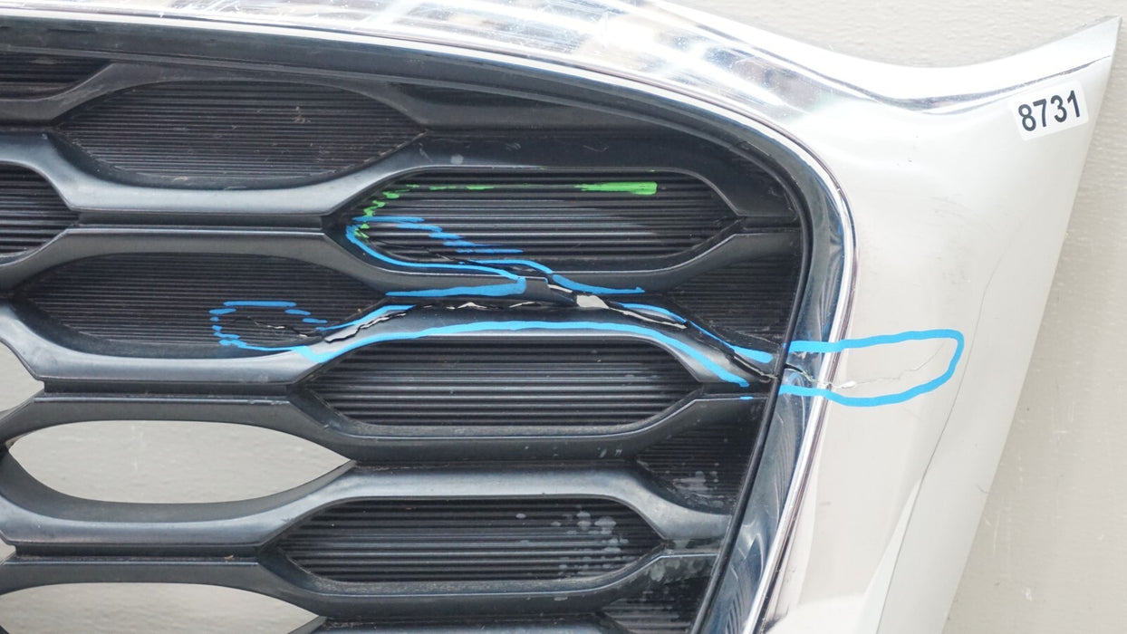 2019-2020 KIA SORENTO FRONT BUMPER RADIATOR GRILLE OEM 86380-C6500