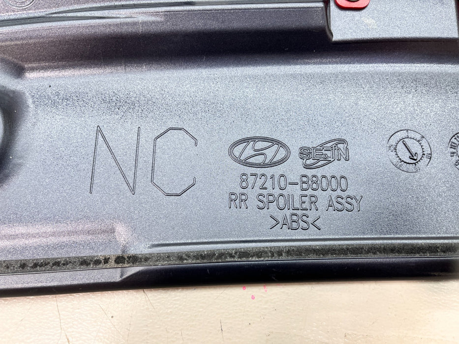 2013-2018 HYUNDAI SANTA FE REAR SPOILER W BRAKE LIGHT OEM 87210-B8000
