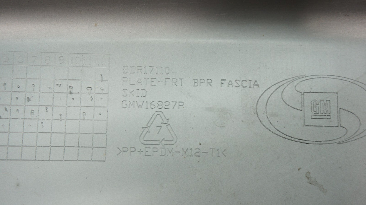 2021-2022 BUICK ENVISION FRONT LOWER BUMPER VALANCE PANEL OEM