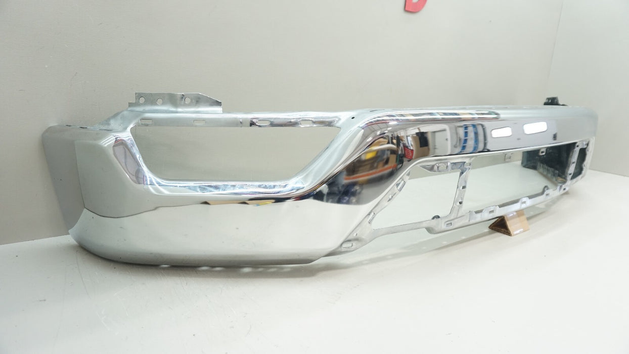 2021-2023 FORD F-150 F150 FRONT BUMPER COVER CHROME METAL ML34-17757 OEM