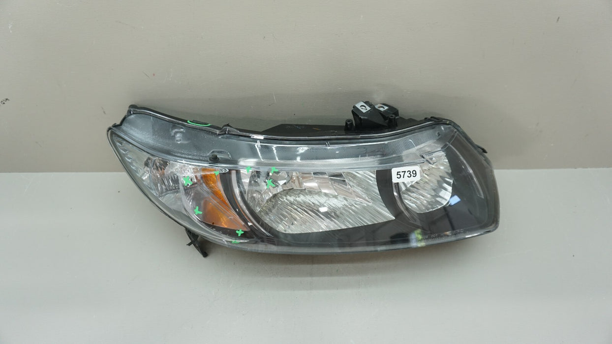 2012-2015 HONDA CIVIC RIGHT PASSENGER SIDE HEADLIGHT HALOGEN 12 13 14 15