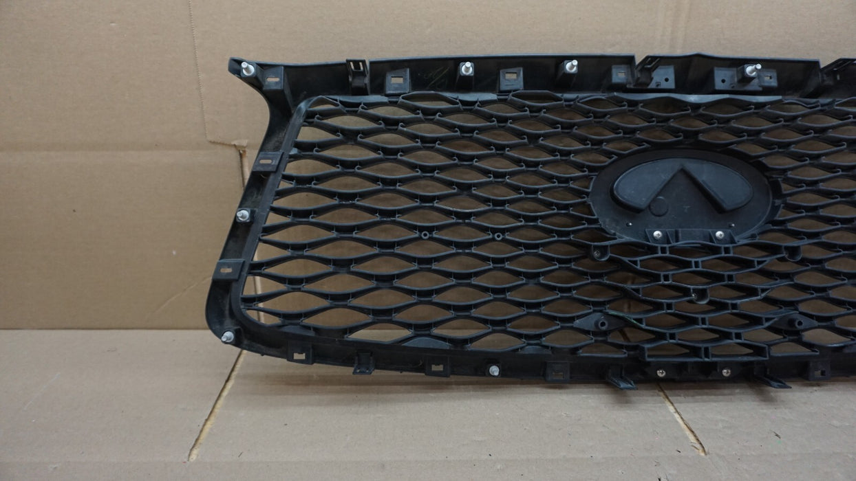 2018-2020 INFINITI QX80 FRONT BUMPER GRILLE OEM W/O CAMERA 18 19 20