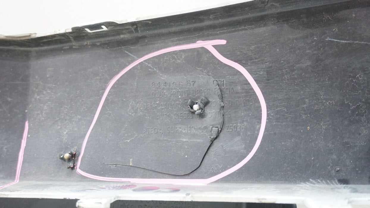 2018-2021 CHEVROLET EQUINOX FRONT BUMPER COVER PANEL OEM 84419667
