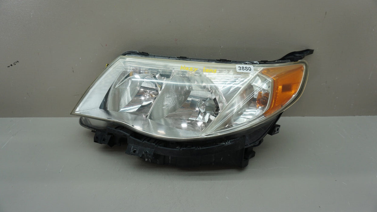 2009-2013 SUBARU FORESTER FRONT LH LEFT DRIVER SIDE HALOGEN HEADLIGHT OEM