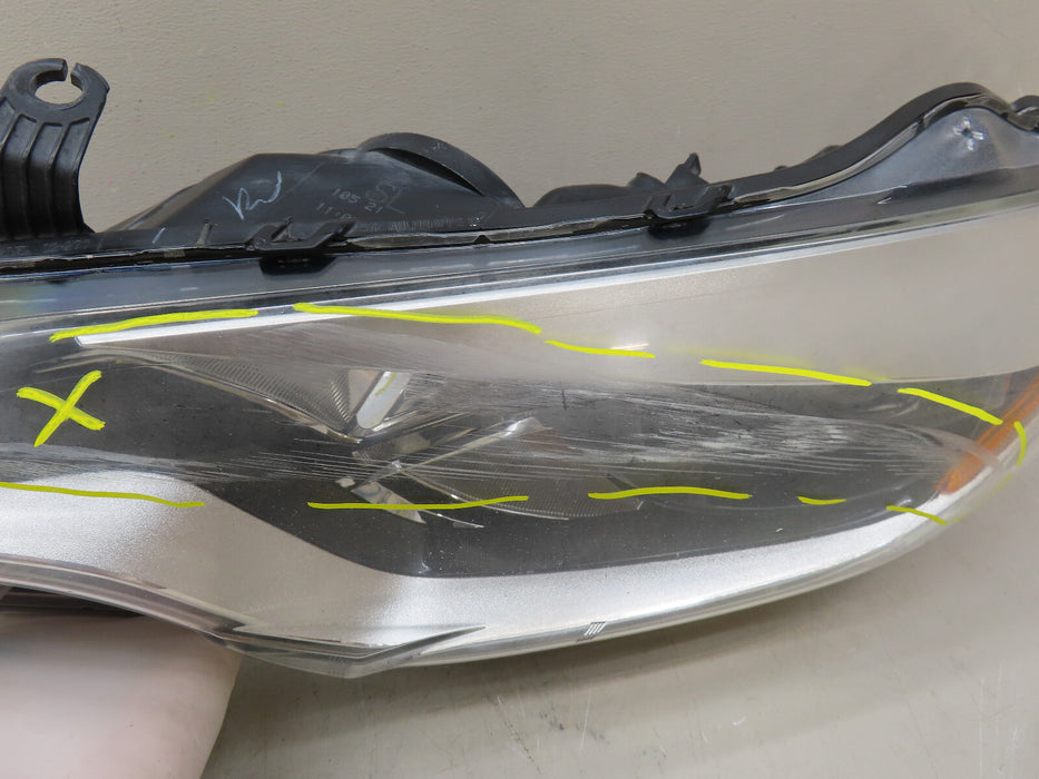 2014-2016 TOYOTA COROLLA FRONT LEFT DRIVER SIDE HEADLIGHT HALOGEN OEM