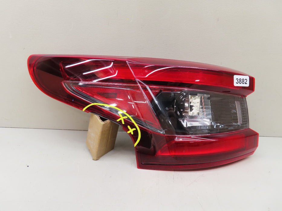 2017 2018 2019 2020 2021 2022 NISSAN ROGUE REAR LEFT DRIVER TAIL LIGHT OUTER OEM