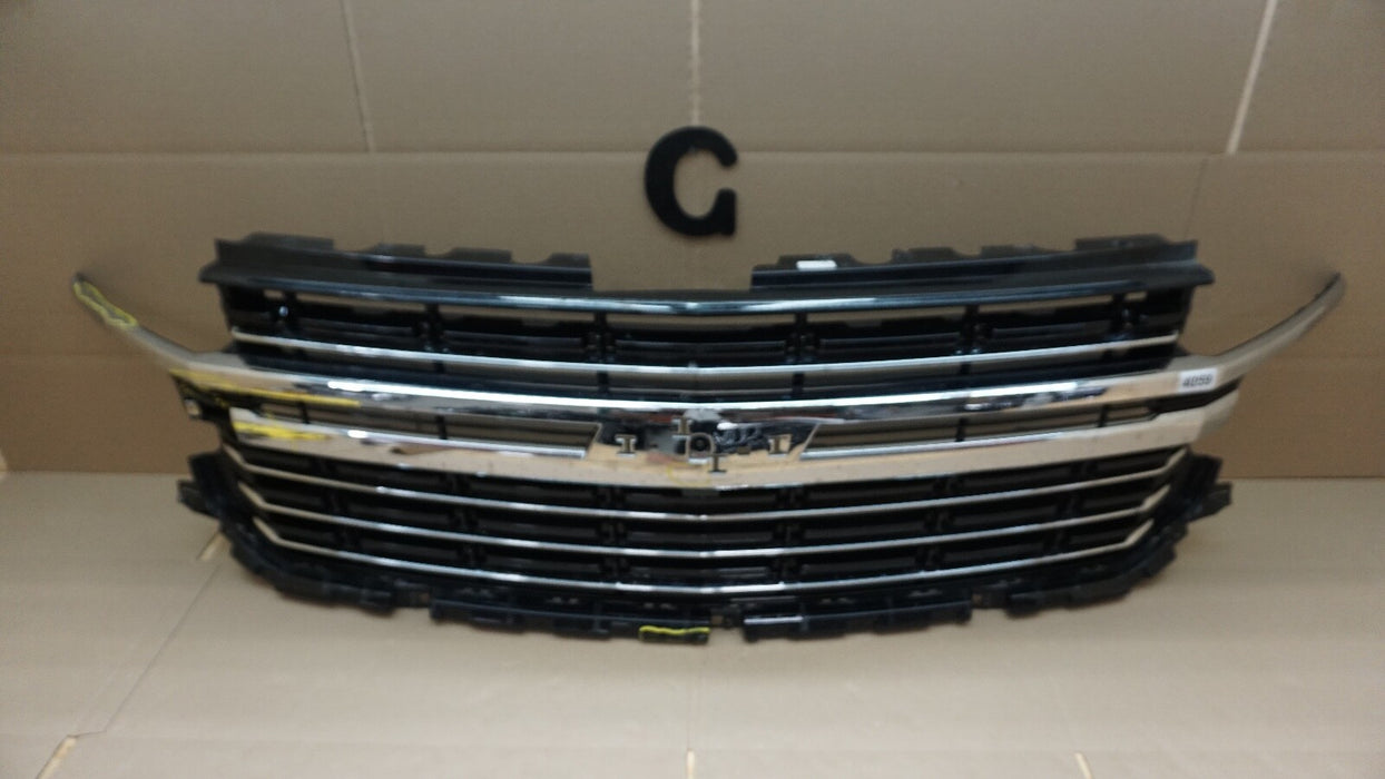 2021-2022 CHEVROLET TAHOE SUBURBAN FRONT RADIATOR GRILLE GRILL OEM 21 22
