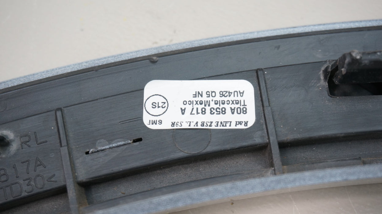 2018-2024 AUDI Q5 REAR LEFT DRIVER SIDE WHEEL ARCH FENDER FLARE OEM 80A853817