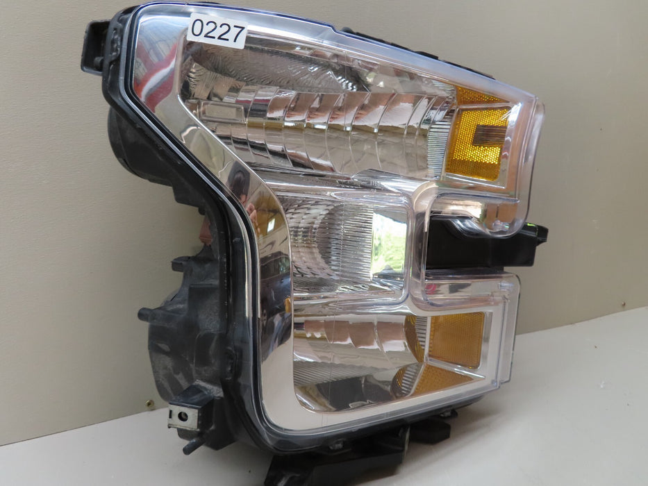 2015-2017 FORD F-150 FRONT RIGHT PASSENGER SIDE HALOGEN LIGHT HEADLIGHT LAMP OEM
