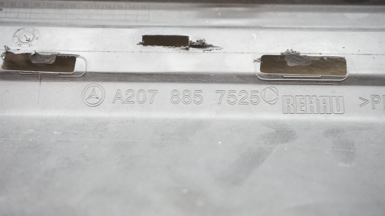 2014-2017 MERECEDES-BENZ E550 E400 REAR LOWER BUMPER VALANCE A2078857525 OEM