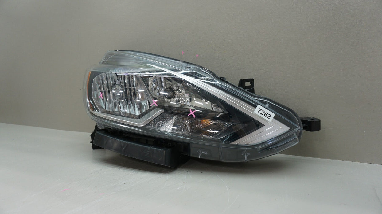 2016-2019 NISSAN SENTRA FRONT RIGHT PASSENGER SIDE HALOGEN HEADLIGHT OEM