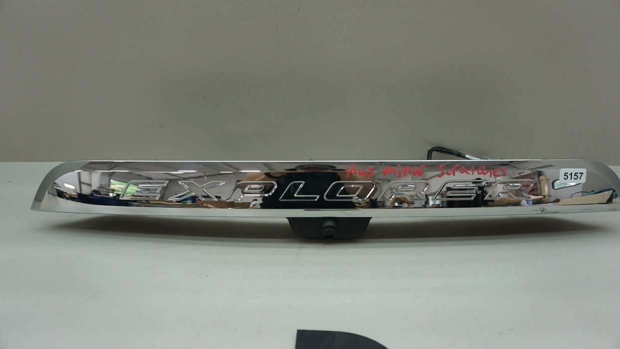 2020-2021 FORD EXPLORER REAR LIFTGATE MOLDING WITH CAMERA OEM LB5B-S42509-AGW