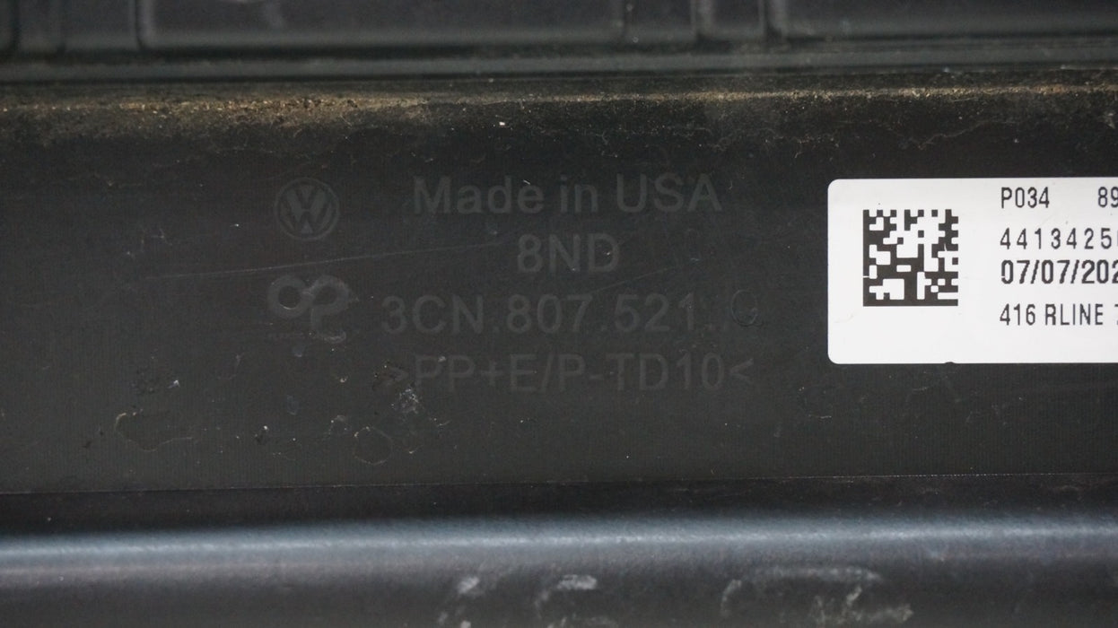 2018-2020 VOLKSWAGEN ATLAS REAR LOWER VALANCE COVER 3CN807521 OEM